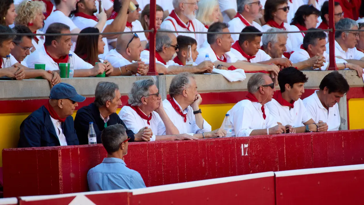 Segunda corrida de la Feria del Toro de San Fermín 2025 con toros de Cebada Gago para Antonio Ferrera, Pepe Moral y Román. IÑIGO ALZUGARAY