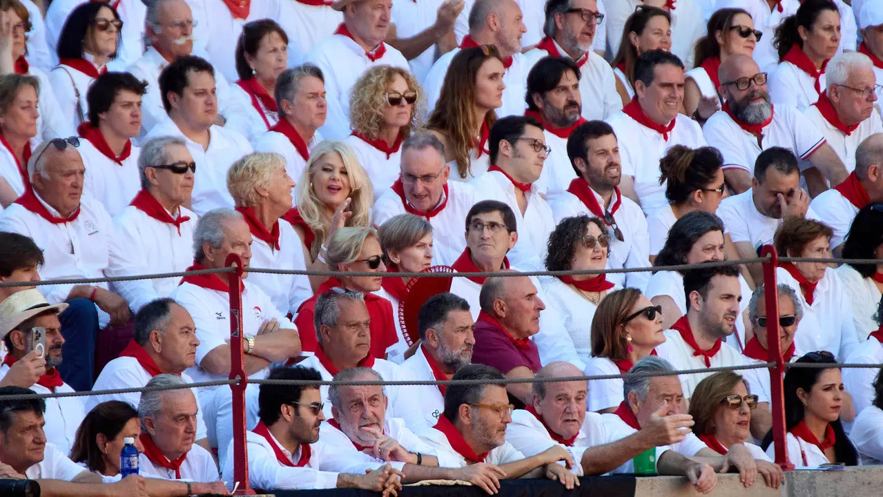 Segunda corrida de la Feria del Toro de San Fermín 2025 con toros de Cebada Gago para Antonio Ferrera, Pepe Moral y Román. IÑIGO ALZUGARAY