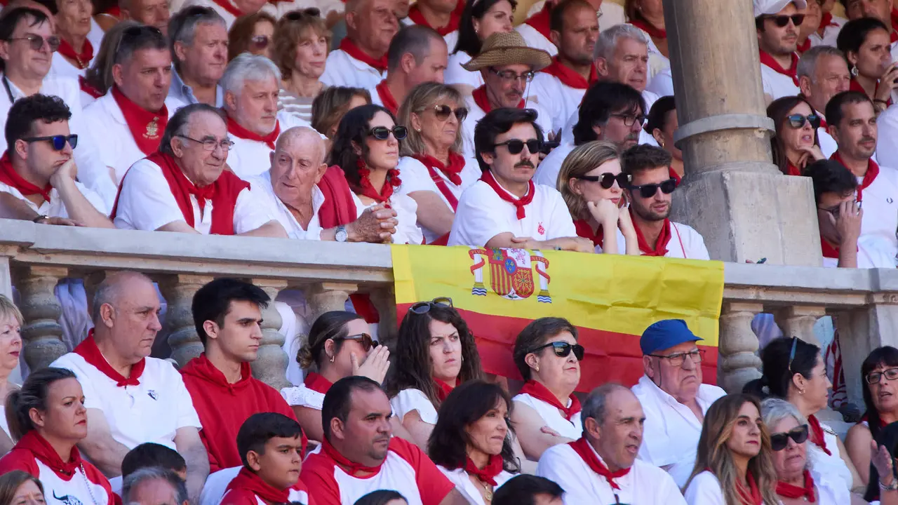 Segunda corrida de la Feria del Toro de San Fermín 2025 con toros de Cebada Gago para Antonio Ferrera, Pepe Moral y Román. IÑIGO ALZUGARAY