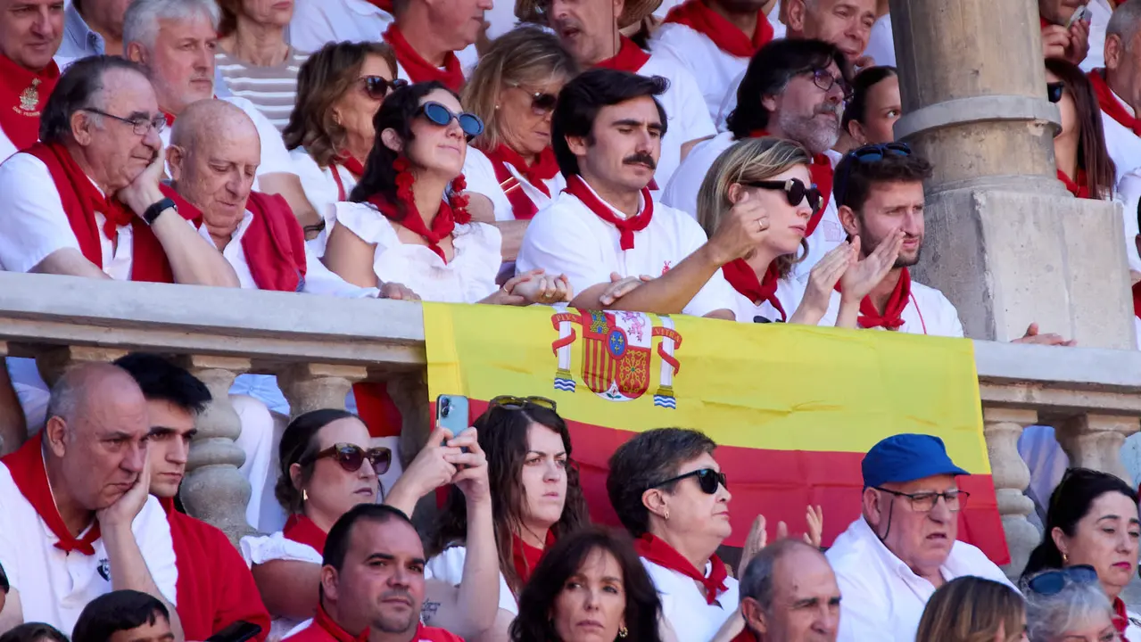 Segunda corrida de la Feria del Toro de San Fermín 2025 con toros de Cebada Gago para Antonio Ferrera, Pepe Moral y Román. IÑIGO ALZUGARAY