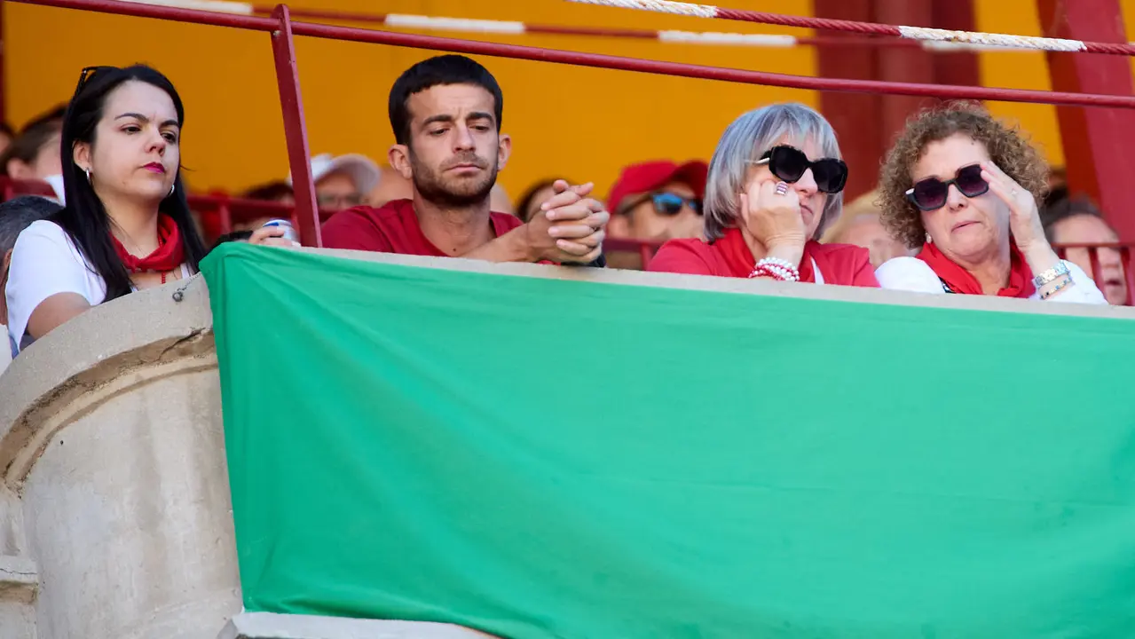 Segunda corrida de la Feria del Toro de San Fermín 2025 con toros de Cebada Gago para Antonio Ferrera, Pepe Moral y Román. IÑIGO ALZUGARAY
