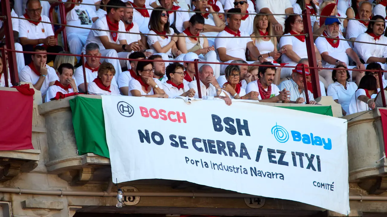 Segunda corrida de la Feria del Toro de San Fermín 2025 con toros de Cebada Gago para Antonio Ferrera, Pepe Moral y Román. IÑIGO ALZUGARAY