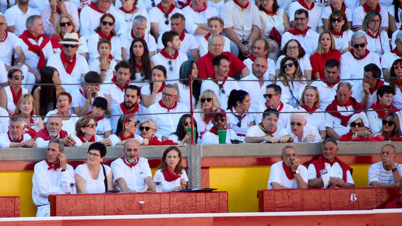 Segunda corrida de la Feria del Toro de San Fermín 2025 con toros de Cebada Gago para Antonio Ferrera, Pepe Moral y Román. IÑIGO ALZUGARAY