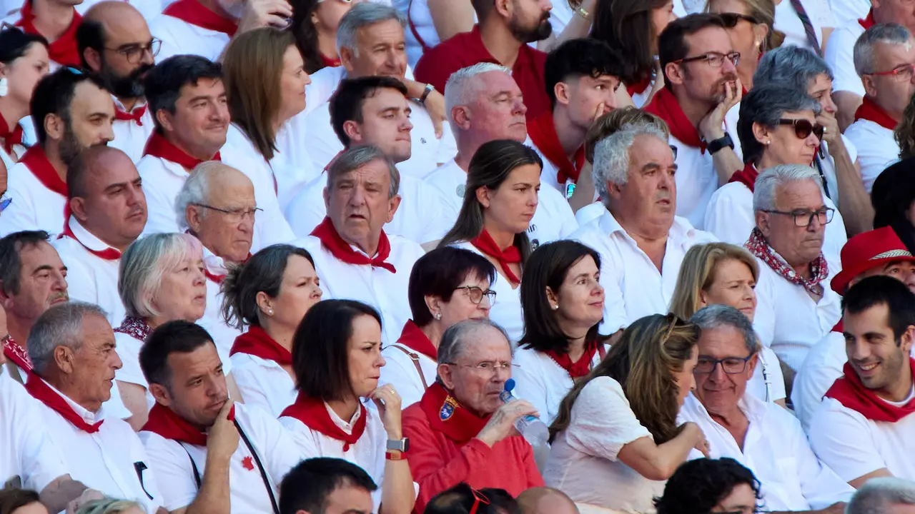 Segunda corrida de la Feria del Toro de San Fermín 2025 con toros de Cebada Gago para Antonio Ferrera, Pepe Moral y Román. IÑIGO ALZUGARAY