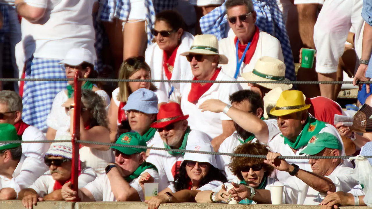 Segunda corrida de la Feria del Toro de San Fermín 2025 con toros de Cebada Gago para Antonio Ferrera, Pepe Moral y Román. IÑIGO ALZUGARAY