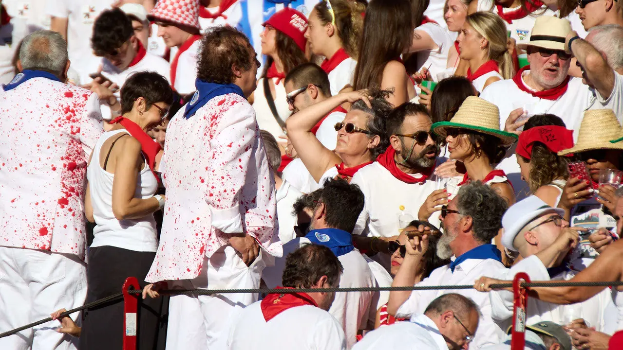Segunda corrida de la Feria del Toro de San Fermín 2025 con toros de Cebada Gago para Antonio Ferrera, Pepe Moral y Román. IÑIGO ALZUGARAY