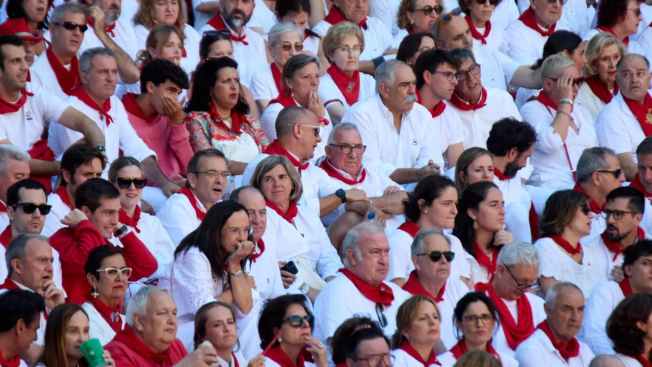 Segunda corrida de la Feria del Toro de San Fermín 2025 con toros de Cebada Gago para Antonio Ferrera, Pepe Moral y Román. IÑIGO ALZUGARAY