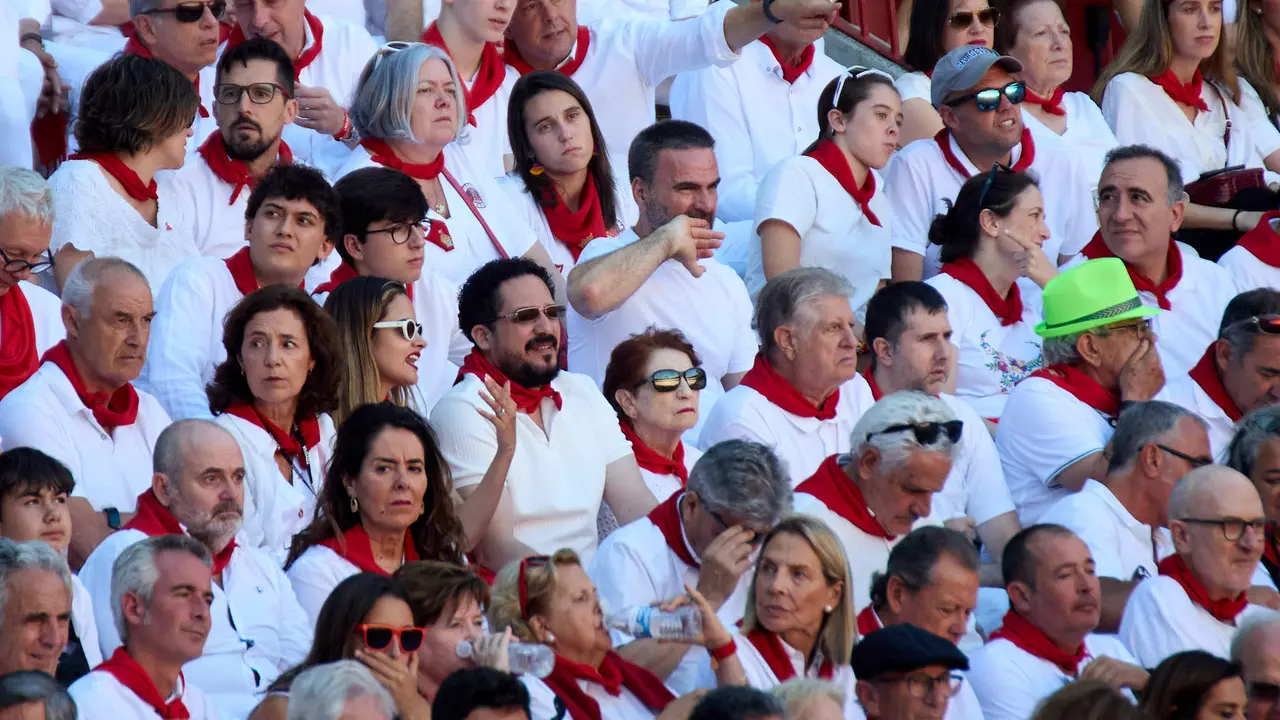 Segunda corrida de la Feria del Toro de San Fermín 2025 con toros de Cebada Gago para Antonio Ferrera, Pepe Moral y Román. IÑIGO ALZUGARAY