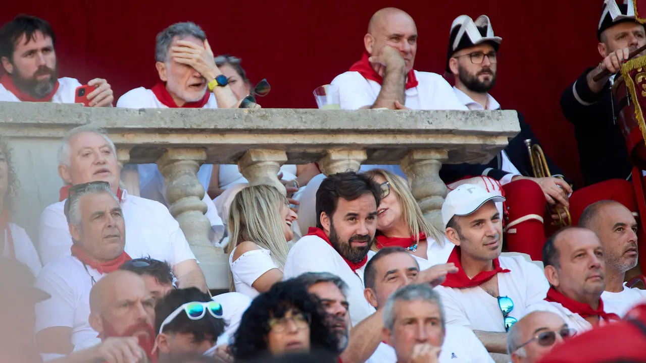 Segunda corrida de la Feria del Toro de San Fermín 2025 con toros de Cebada Gago para Antonio Ferrera, Pepe Moral y Román. IÑIGO ALZUGARAY