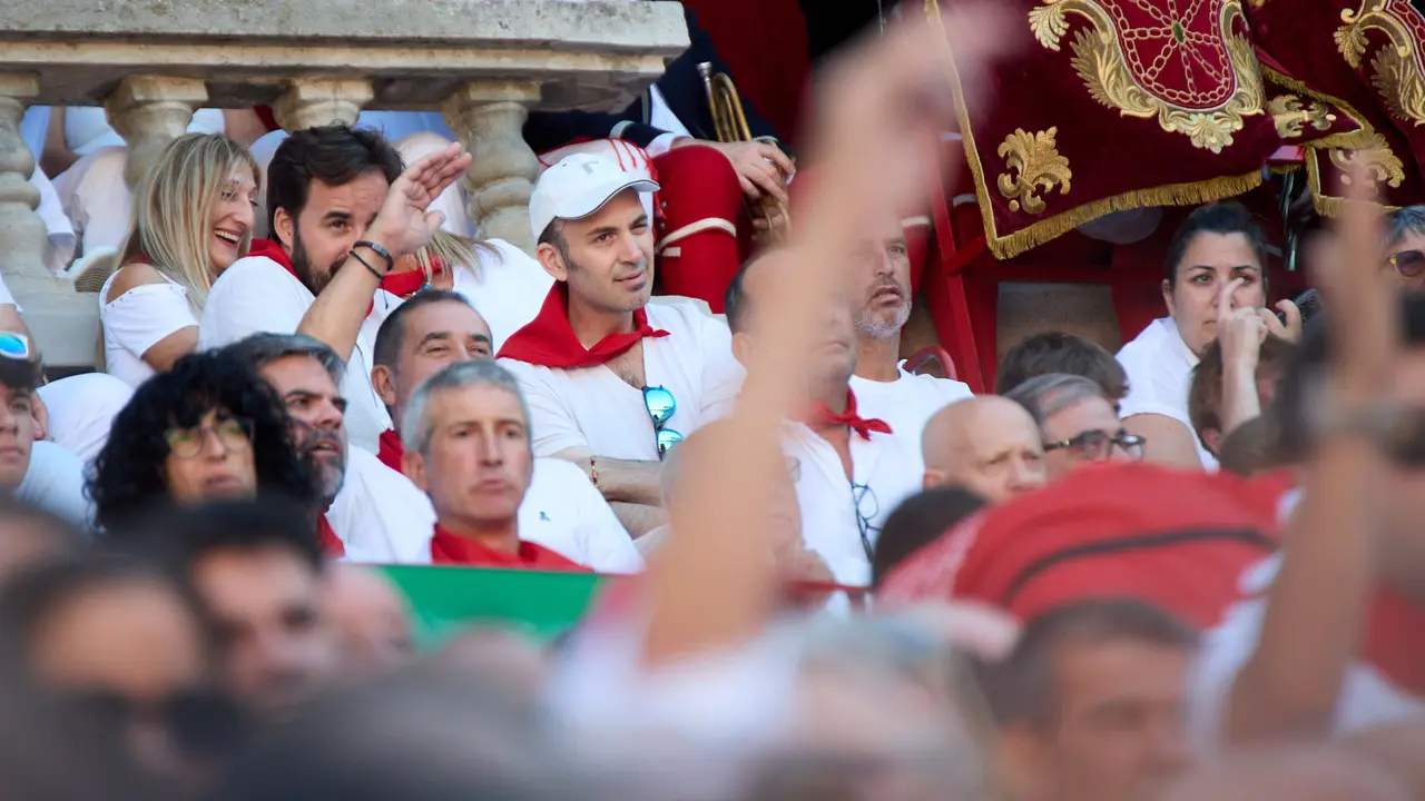 Segunda corrida de la Feria del Toro de San Fermín 2025 con toros de Cebada Gago para Antonio Ferrera, Pepe Moral y Román. IÑIGO ALZUGARAY