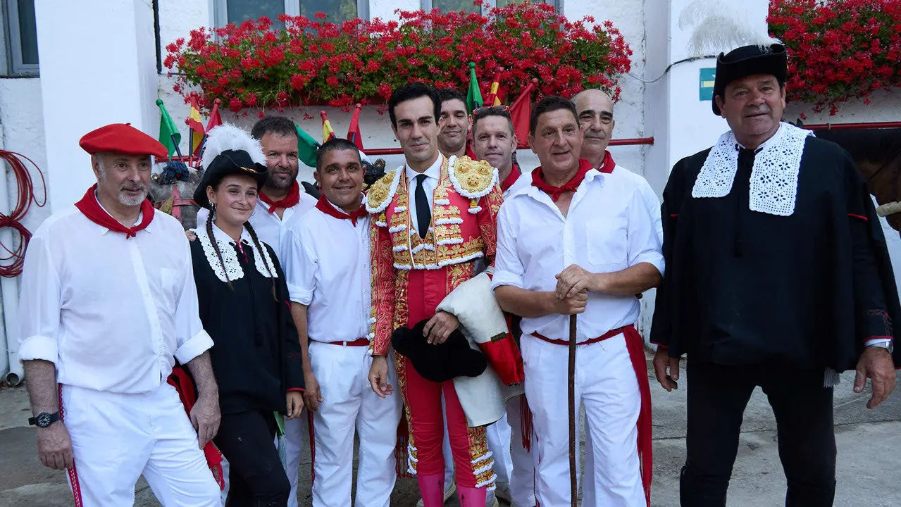 Tercera corrida de la Feria del Toro de San Fermín 2025 con toros de Álvaro Núñez para Morante de la Puebla, Roca Rey y Tomás Rufo. IÑIGO ALZUGARAY