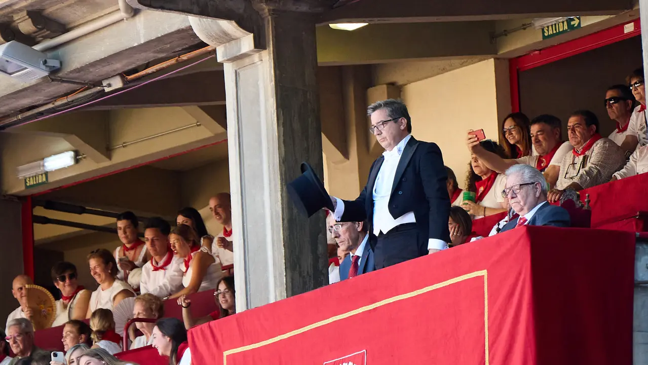 Tercera corrida de la Feria del Toro de San Fermín 2025 con toros de Álvaro Núñez para Morante de la Puebla, Roca Rey y Tomás Rufo. IÑIGO ALZUGARAY