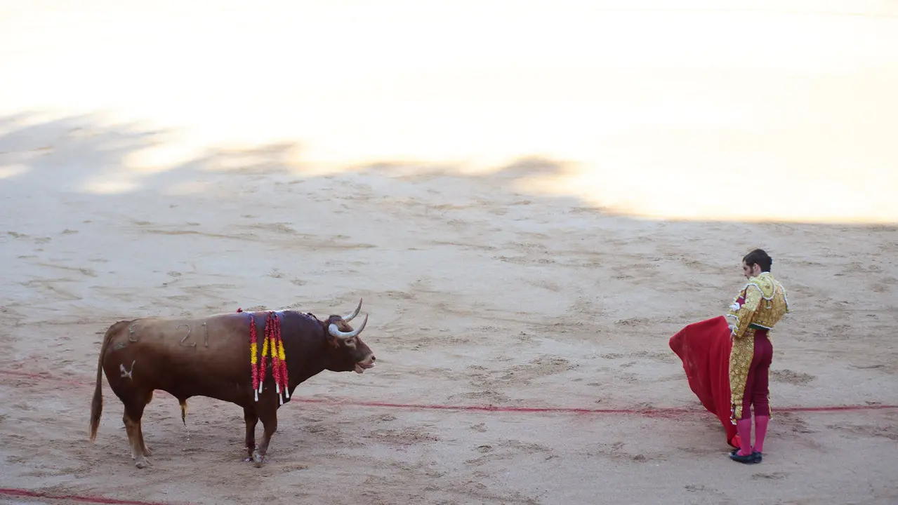 Tercera corrida de la Feria del Toro de San Fermín 2025 con toros de Álvaro Núñez para Morante de la Puebla, Roca Rey y Tomás Rufo. IÑIGO ALZUGARAY