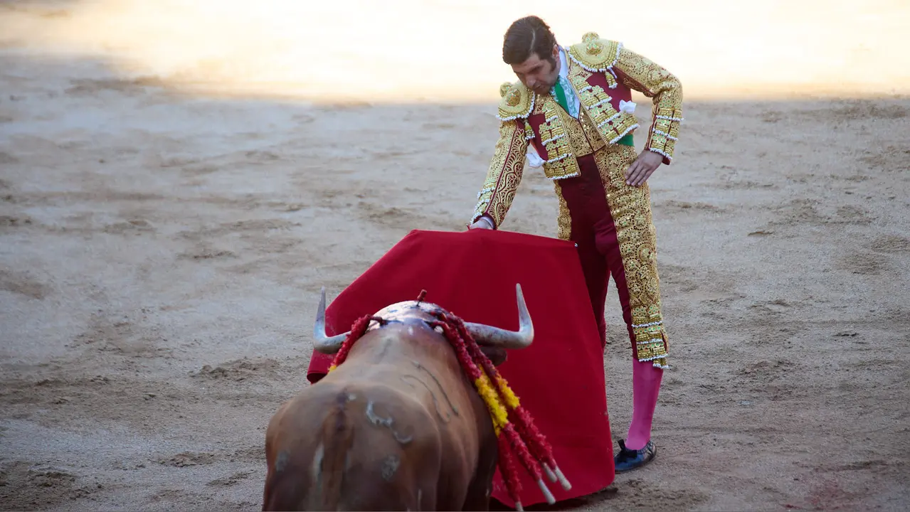 Tercera corrida de la Feria del Toro de San Fermín 2025 con toros de Álvaro Núñez para Morante de la Puebla, Roca Rey y Tomás Rufo. IÑIGO ALZUGARAY