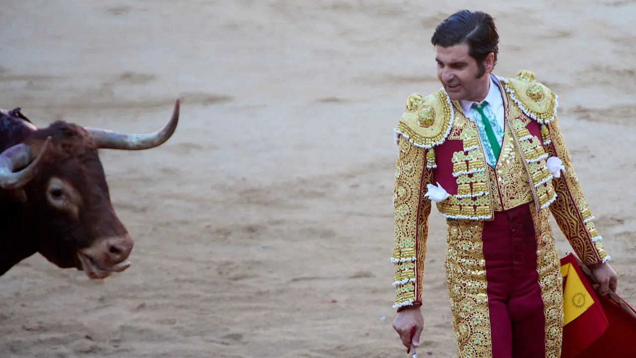 Tercera corrida de la Feria del Toro de San Fermín 2025 con toros de Álvaro Núñez para Morante de la Puebla, Roca Rey y Tomás Rufo. IÑIGO ALZUGARAY