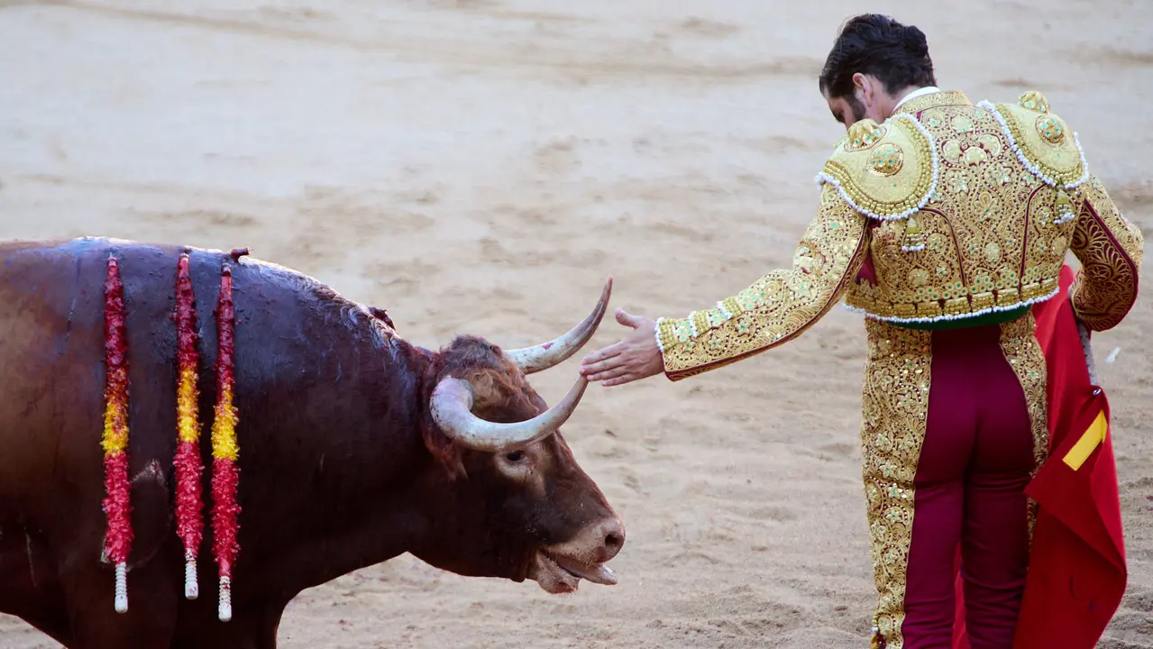 Tercera corrida de la Feria del Toro de San Fermín 2025 con toros de Álvaro Núñez para Morante de la Puebla, Roca Rey y Tomás Rufo. IÑIGO ALZUGARAY
