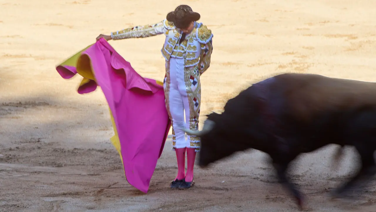 Tercera corrida de la Feria del Toro de San Fermín 2025 con toros de Álvaro Núñez para Morante de la Puebla, Roca Rey y Tomás Rufo. IÑIGO ALZUGARAY