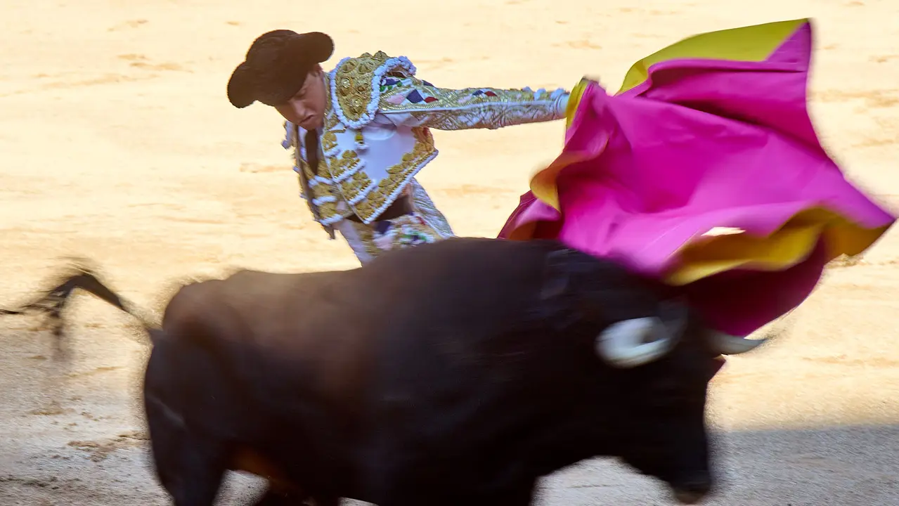 Tercera corrida de la Feria del Toro de San Fermín 2025 con toros de Álvaro Núñez para Morante de la Puebla, Roca Rey y Tomás Rufo. IÑIGO ALZUGARAY