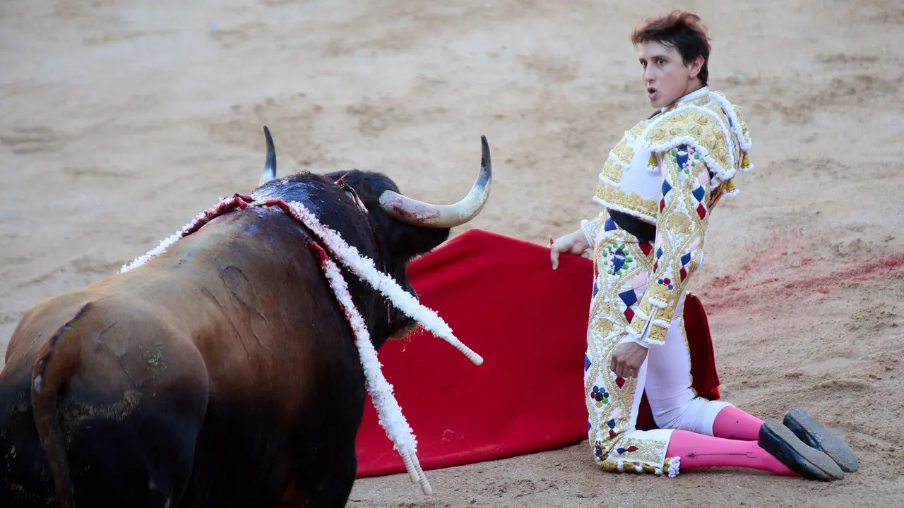 Tercera corrida de la Feria del Toro de San Fermín 2025 con toros de Álvaro Núñez para Morante de la Puebla, Roca Rey y Tomás Rufo. IÑIGO ALZUGARAY