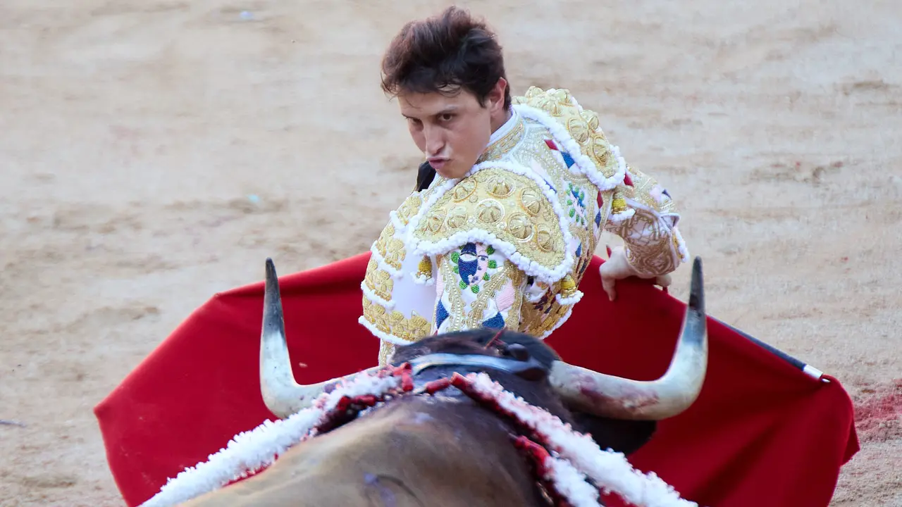 Tercera corrida de la Feria del Toro de San Fermín 2025 con toros de Álvaro Núñez para Morante de la Puebla, Roca Rey y Tomás Rufo. IÑIGO ALZUGARAY