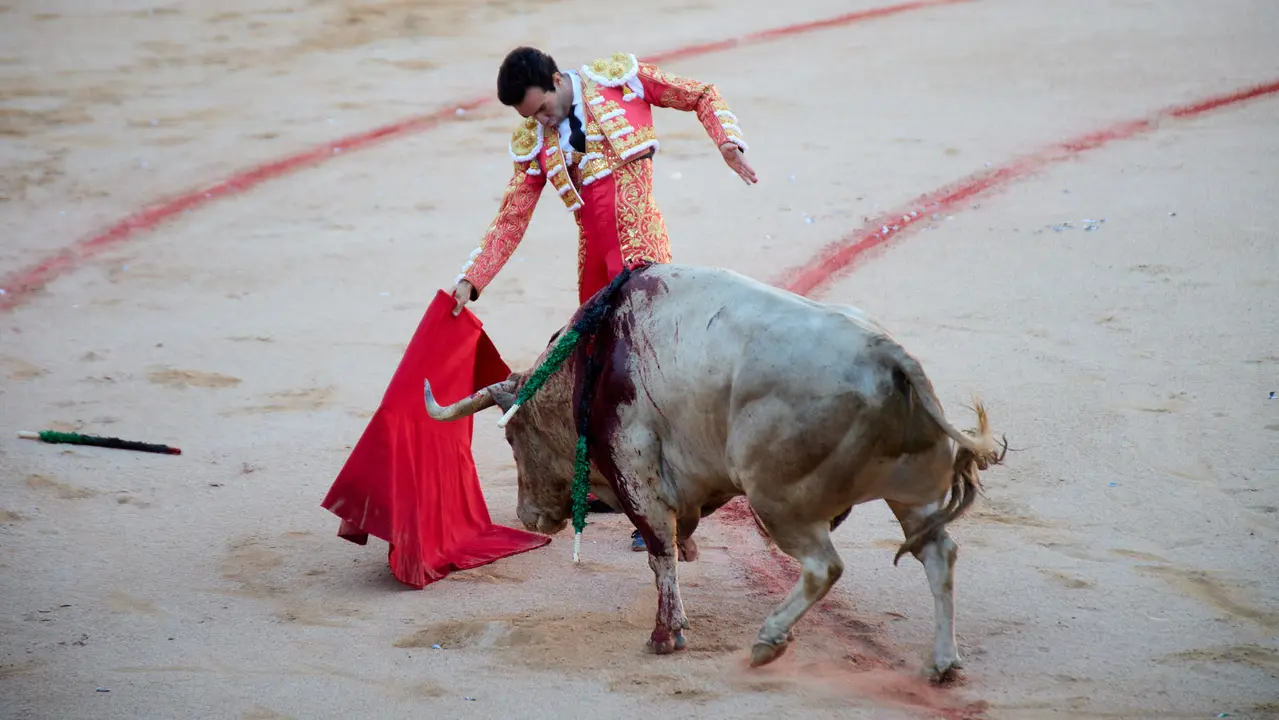 Tercera corrida de la Feria del Toro de San Fermín 2025 con toros de Álvaro Núñez para Morante de la Puebla, Roca Rey y Tomás Rufo. IÑIGO ALZUGARAY