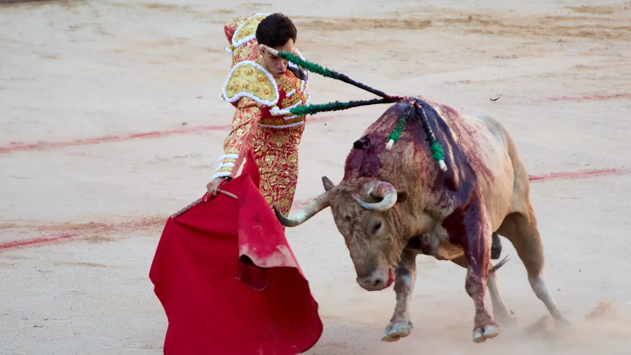 Tercera corrida de la Feria del Toro de San Fermín 2025 con toros de Álvaro Núñez para Morante de la Puebla, Roca Rey y Tomás Rufo. IÑIGO ALZUGARAY