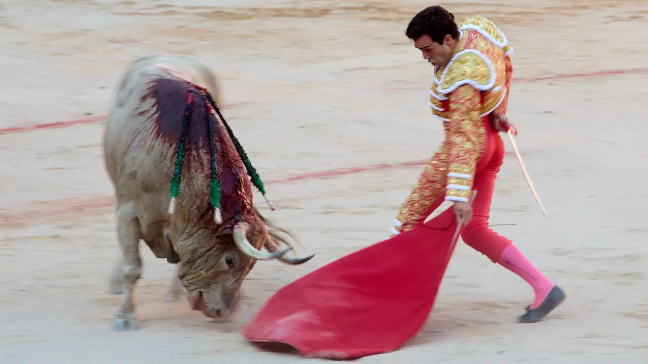 Tercera corrida de la Feria del Toro de San Fermín 2025 con toros de Álvaro Núñez para Morante de la Puebla, Roca Rey y Tomás Rufo. IÑIGO ALZUGARAY