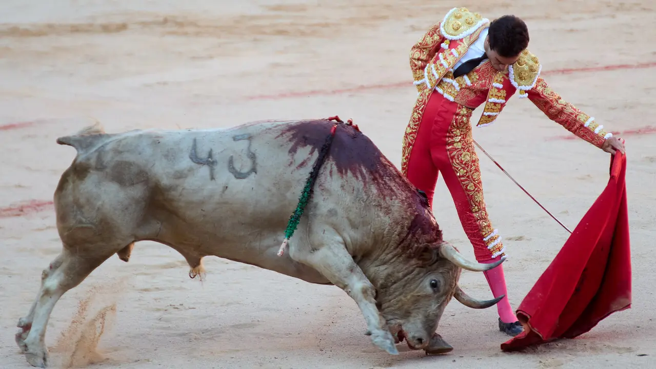 Tercera corrida de la Feria del Toro de San Fermín 2025 con toros de Álvaro Núñez para Morante de la Puebla, Roca Rey y Tomás Rufo. IÑIGO ALZUGARAY