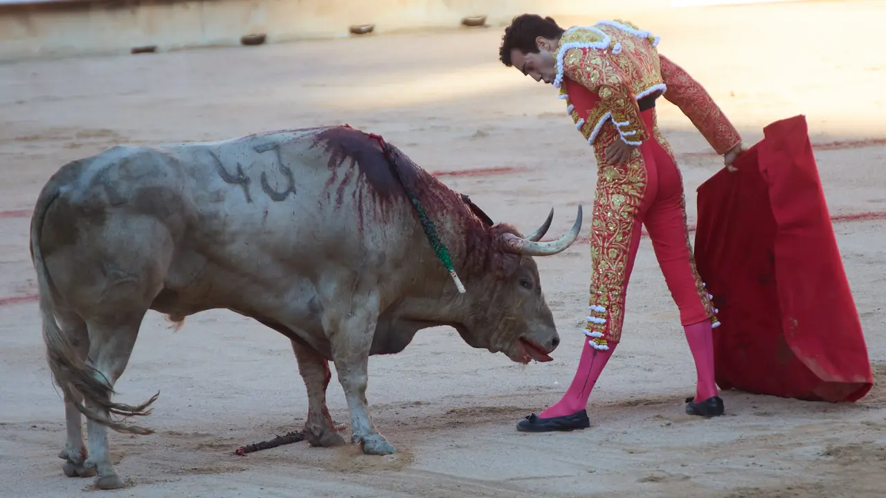 Tercera corrida de la Feria del Toro de San Fermín 2025 con toros de Álvaro Núñez para Morante de la Puebla, Roca Rey y Tomás Rufo. IÑIGO ALZUGARAY