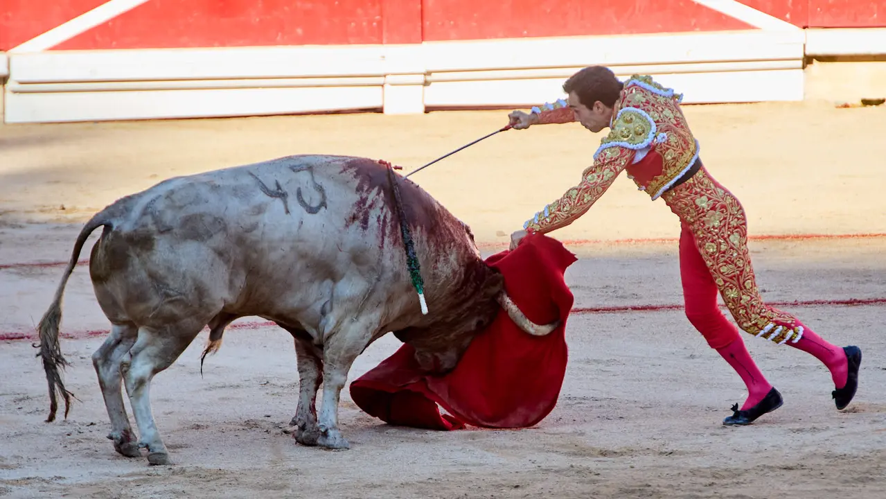 Tercera corrida de la Feria del Toro de San Fermín 2025 con toros de Álvaro Núñez para Morante de la Puebla, Roca Rey y Tomás Rufo. IÑIGO ALZUGARAY