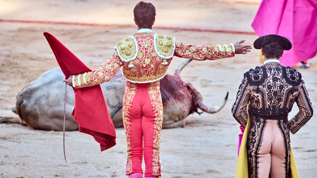 Tercera corrida de la Feria del Toro de San Fermín 2025 con toros de Álvaro Núñez para Morante de la Puebla, Roca Rey y Tomás Rufo. IÑIGO ALZUGARAY