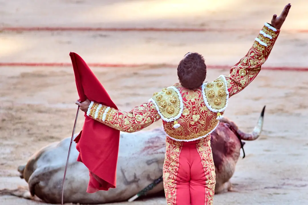 Tercera corrida de la Feria del Toro de San Fermín 2025 con toros de Álvaro Núñez para Morante de la Puebla, Roca Rey y Tomás Rufo. IÑIGO ALZUGARAY
