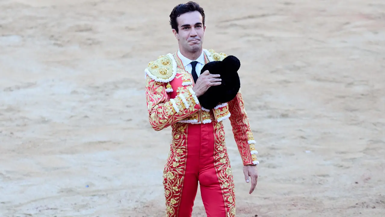 Tercera corrida de la Feria del Toro de San Fermín 2025 con toros de Álvaro Núñez para Morante de la Puebla, Roca Rey y Tomás Rufo. IÑIGO ALZUGARAY