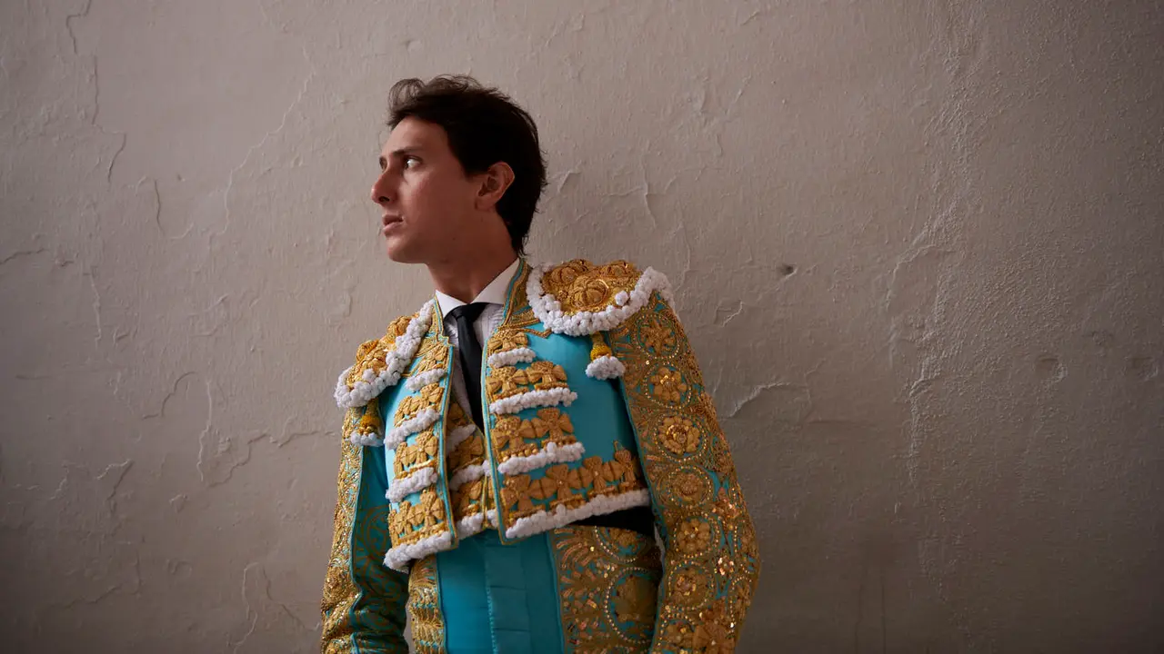 Quinta corrida de toros de la Feria de San Fermín con toros de Jandilla para Juan Ortega, Andrés Roca Rey y Pablo Aguado. IRANZU LARRASOAÑA