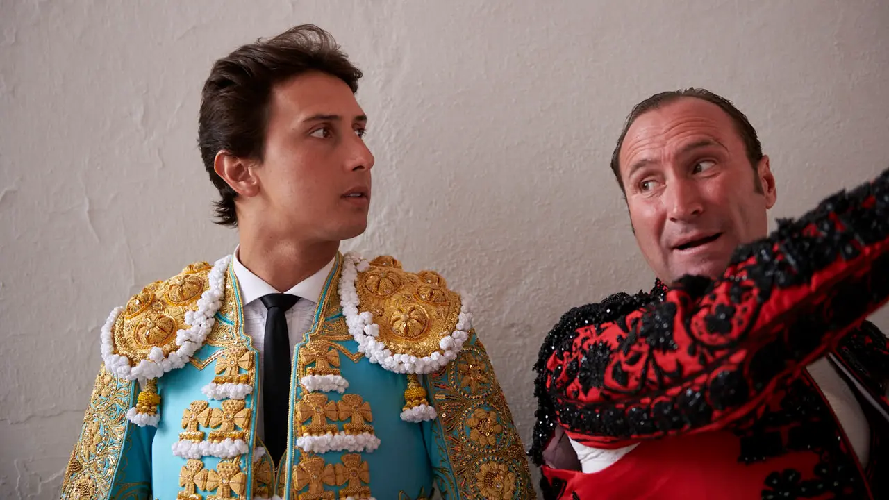 Quinta corrida de toros de la Feria de San Fermín con toros de Jandilla para Juan Ortega, Andrés Roca Rey y Pablo Aguado. IRANZU LARRASOAÑA