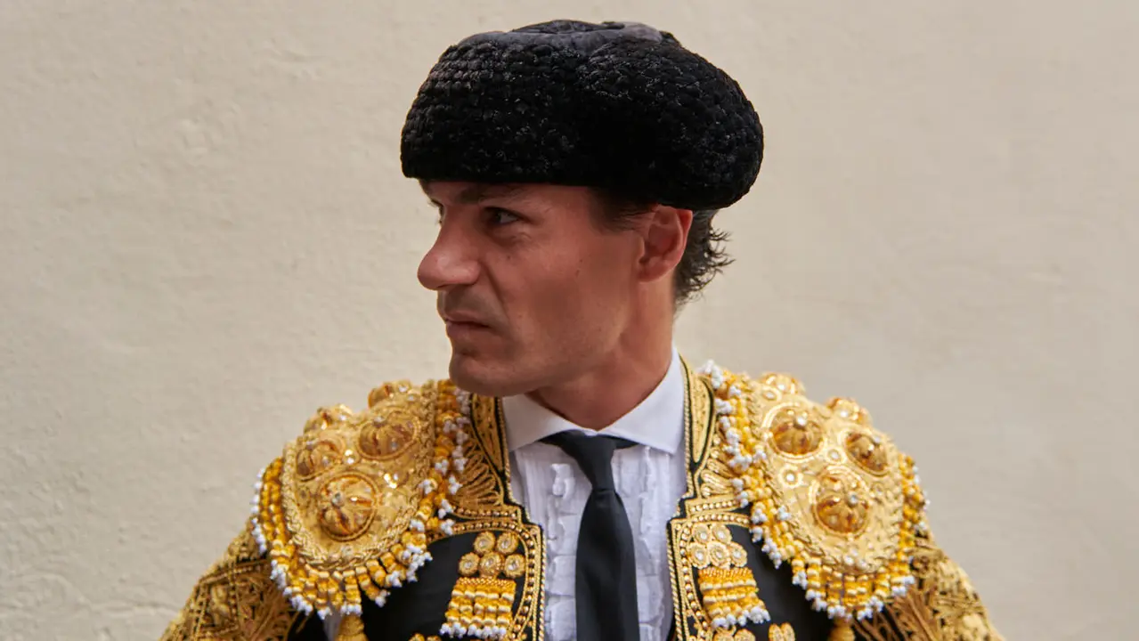 Quinta corrida de toros de la Feria de San Fermín con toros de Jandilla para Juan Ortega, Andrés Roca Rey y Pablo Aguado. IRANZU LARRASOAÑA