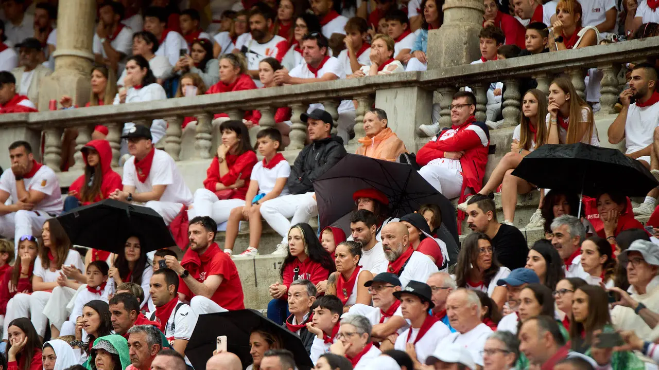 Concurso de Recortadores de San Fermín 2025 en la Plaza de Toros de Pamplona. IÑIGO ALZUGARAY