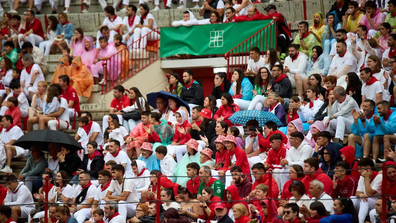 Concurso de Recortadores de San Fermín 2025 en la Plaza de Toros de Pamplona. IÑIGO ALZUGARAY