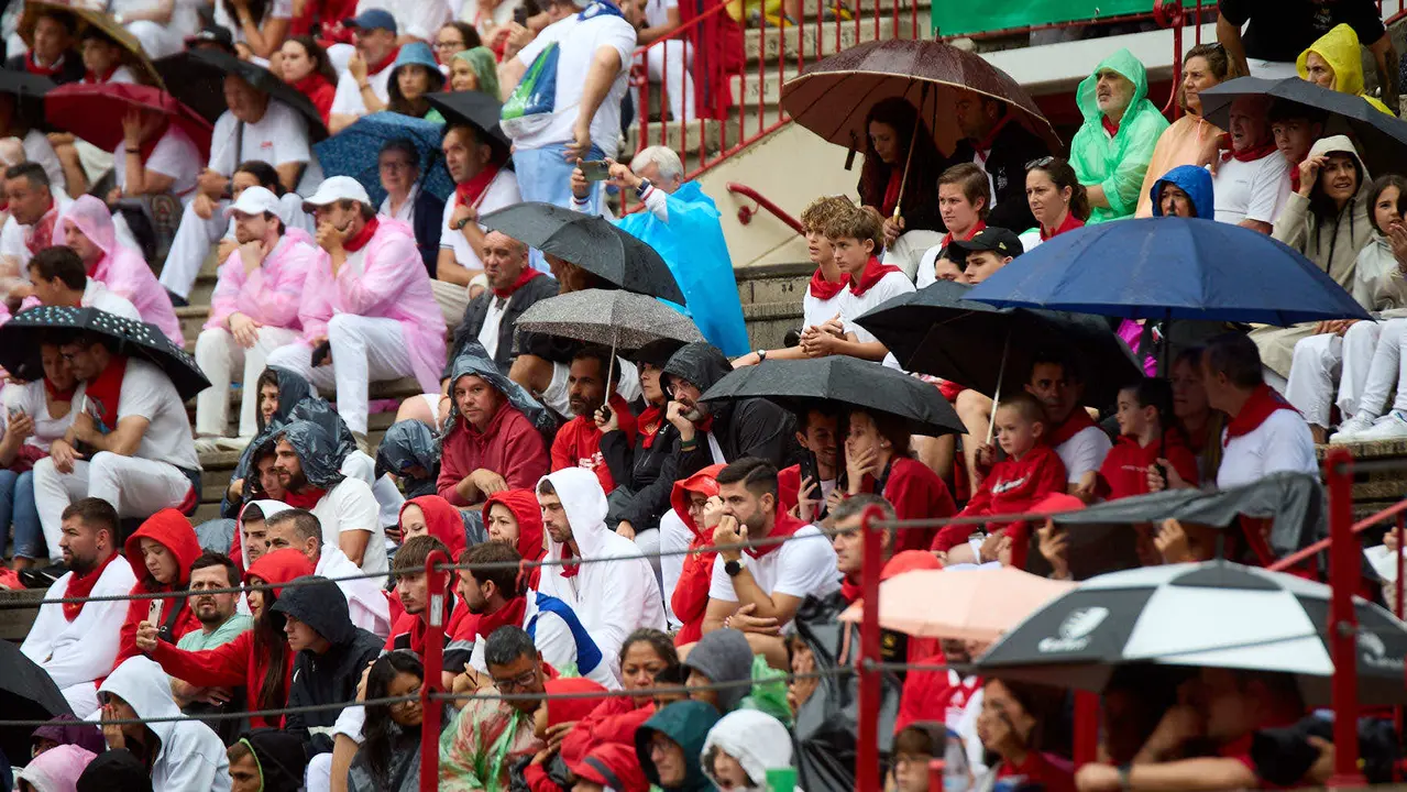 Concurso de Recortadores de San Fermín 2025 en la Plaza de Toros de Pamplona. IÑIGO ALZUGARAY
