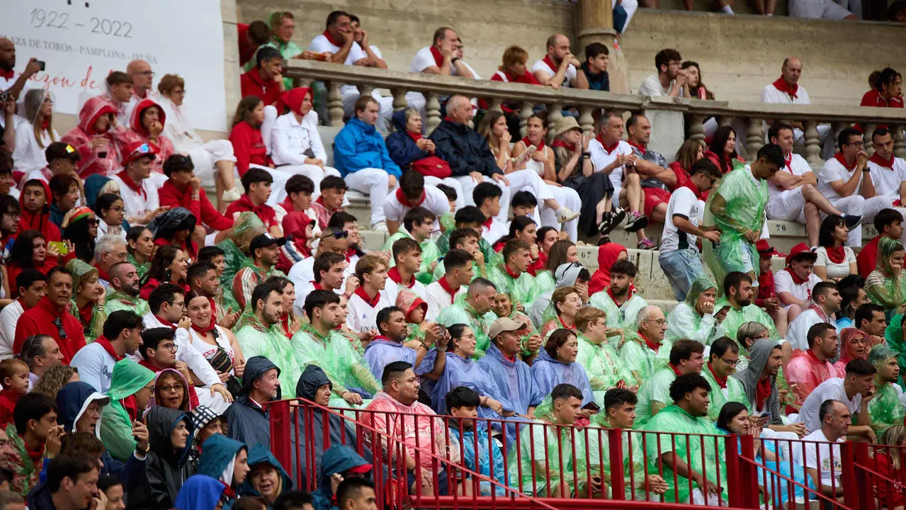 Concurso de Recortadores de San Fermín 2025 en la Plaza de Toros de Pamplona. IÑIGO ALZUGARAY