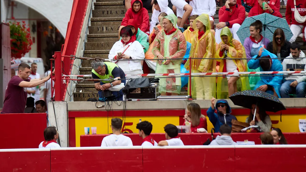 Concurso de Recortadores de San Fermín 2025 en la Plaza de Toros de Pamplona. IÑIGO ALZUGARAY