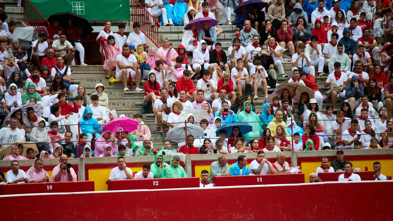 Concurso de Recortadores de San Fermín 2025 en la Plaza de Toros de Pamplona. IÑIGO ALZUGARAY