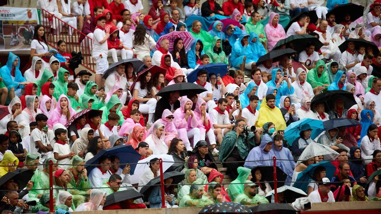 Concurso de Recortadores de San Fermín 2025 en la Plaza de Toros de Pamplona. IÑIGO ALZUGARAY