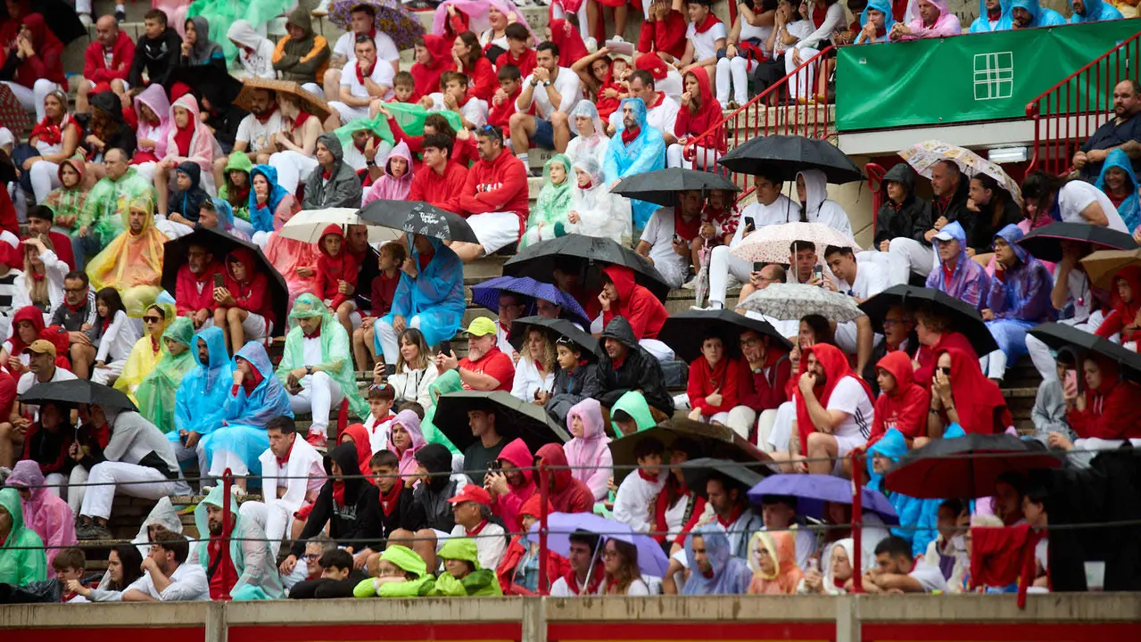 Concurso de Recortadores de San Fermín 2025 en la Plaza de Toros de Pamplona. IÑIGO ALZUGARAY