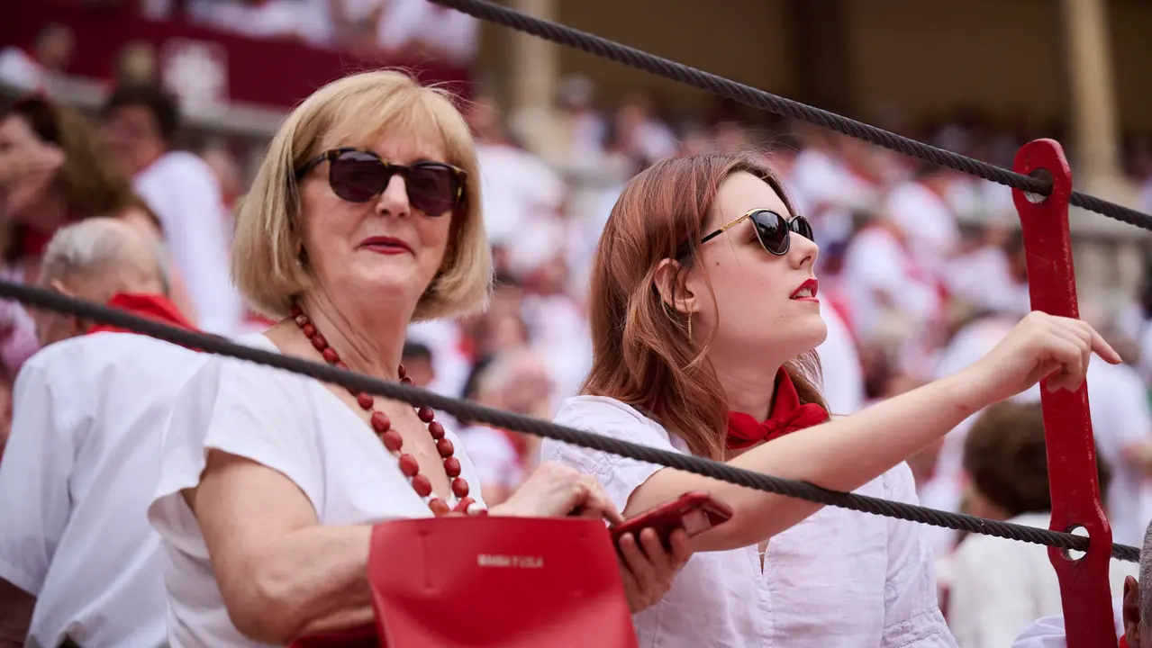 Sexta corrida de la Feria del Toro de San Fermín 2025 con toros de José Escolar para Rafaelillo, Fernando Robleño y Juan de Castilla. PABLO LASAOSA