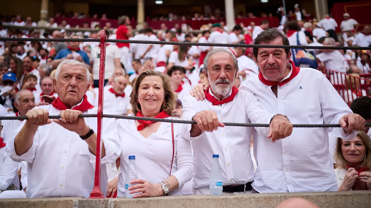 Sexta corrida de la Feria del Toro de San Fermín 2025 con toros de José Escolar para Rafaelillo, Fernando Robleño y Juan de Castilla. PABLO LASAOSA