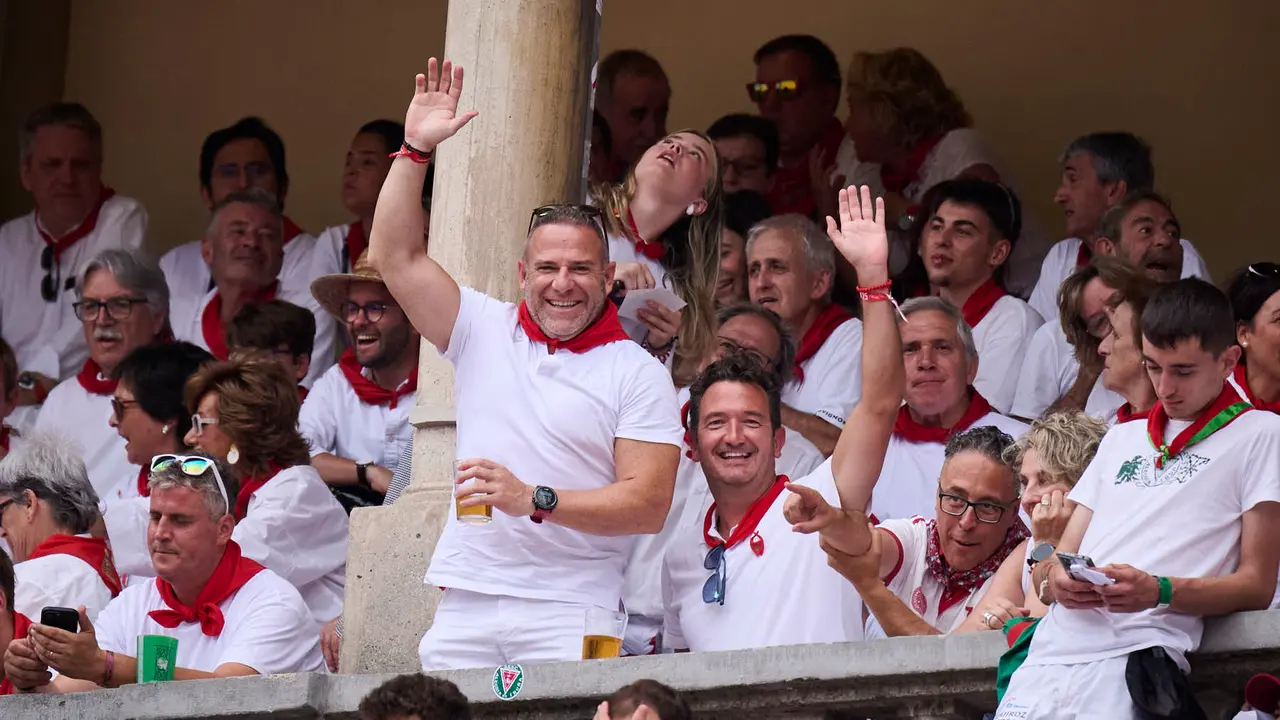 Sexta corrida de la Feria del Toro de San Fermín 2025 con toros de José Escolar para Rafaelillo, Fernando Robleño y Juan de Castilla. PABLO LASAOSA
