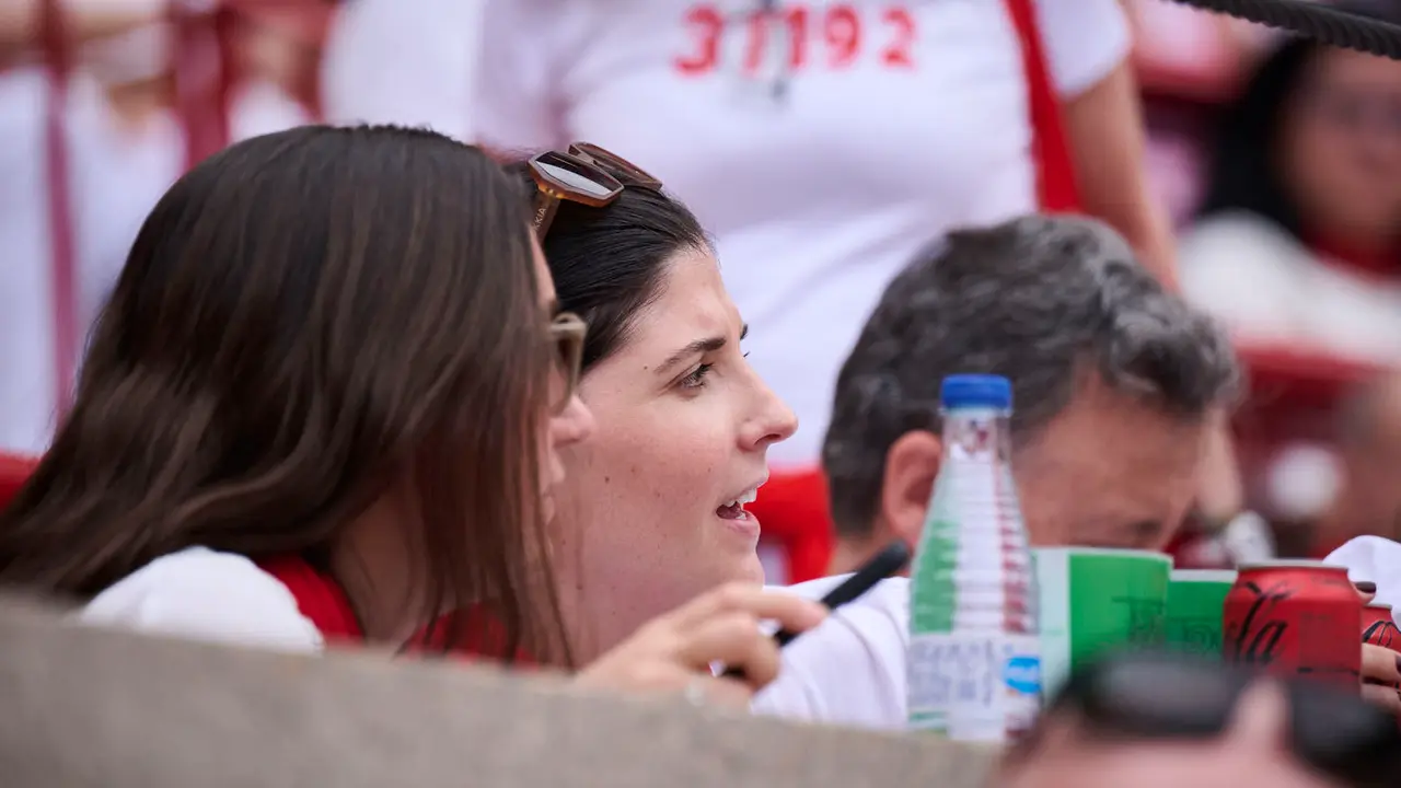 Sexta corrida de la Feria del Toro de San Fermín 2025 con toros de José Escolar para Rafaelillo, Fernando Robleño y Juan de Castilla. PABLO LASAOSA