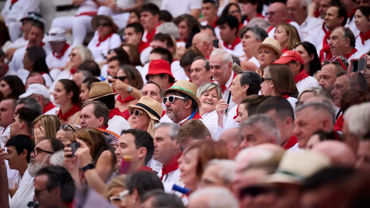 Sexta corrida de la Feria del Toro de San Fermín 2025 con toros de José Escolar para Rafaelillo, Fernando Robleño y Juan de Castilla. PABLO LASAOSA