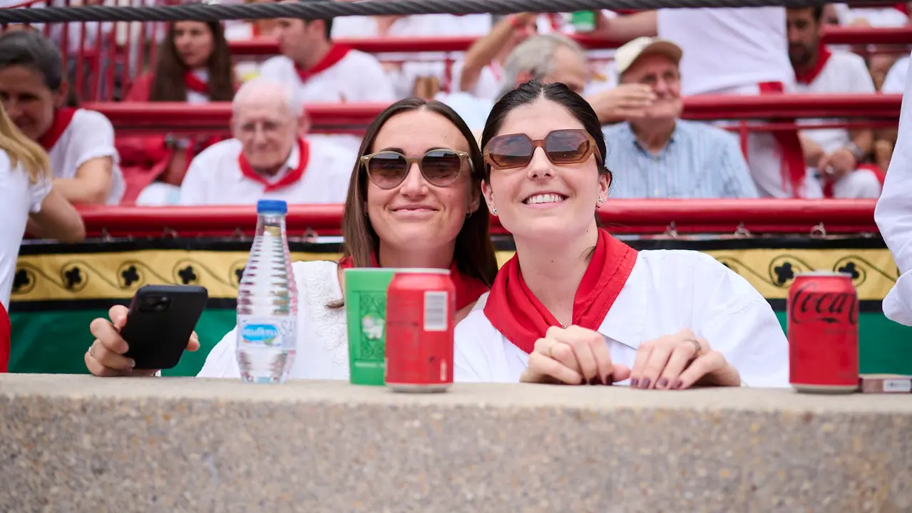 Sexta corrida de la Feria del Toro de San Fermín 2025 con toros de José Escolar para Rafaelillo, Fernando Robleño y Juan de Castilla. PABLO LASAOSA